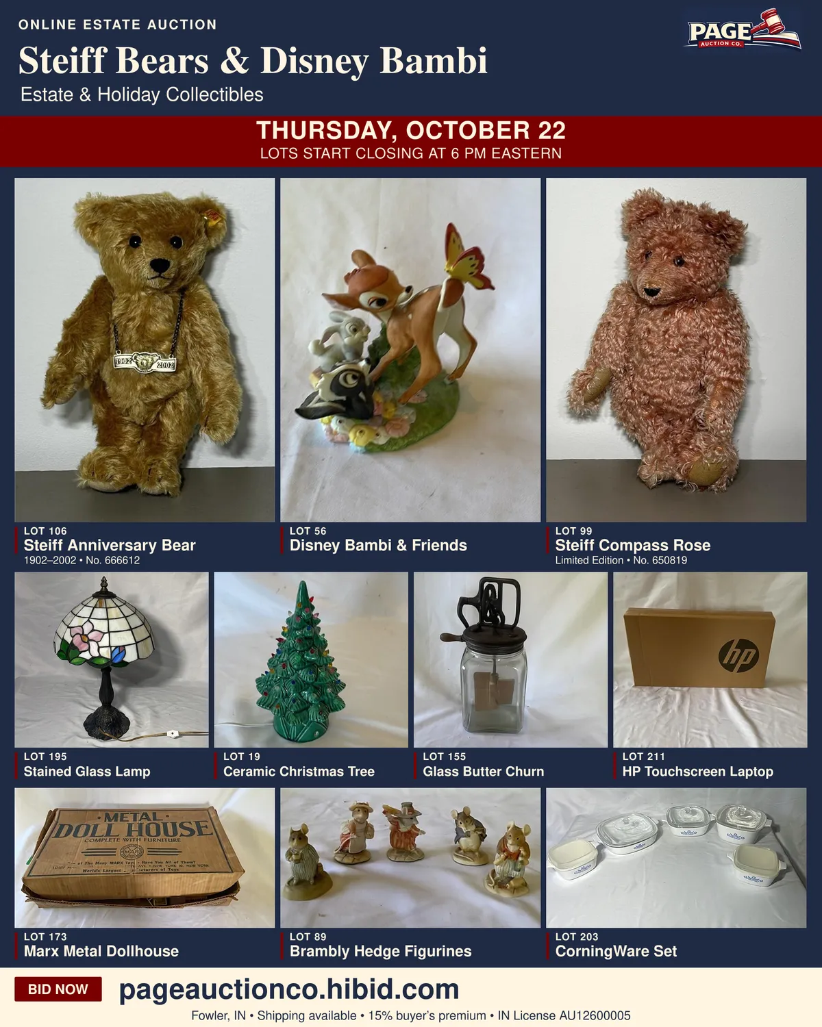 Farm and equipment auction image