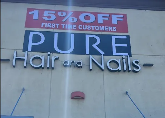 Case: PURE Nails and Hair fka Meridian Spa