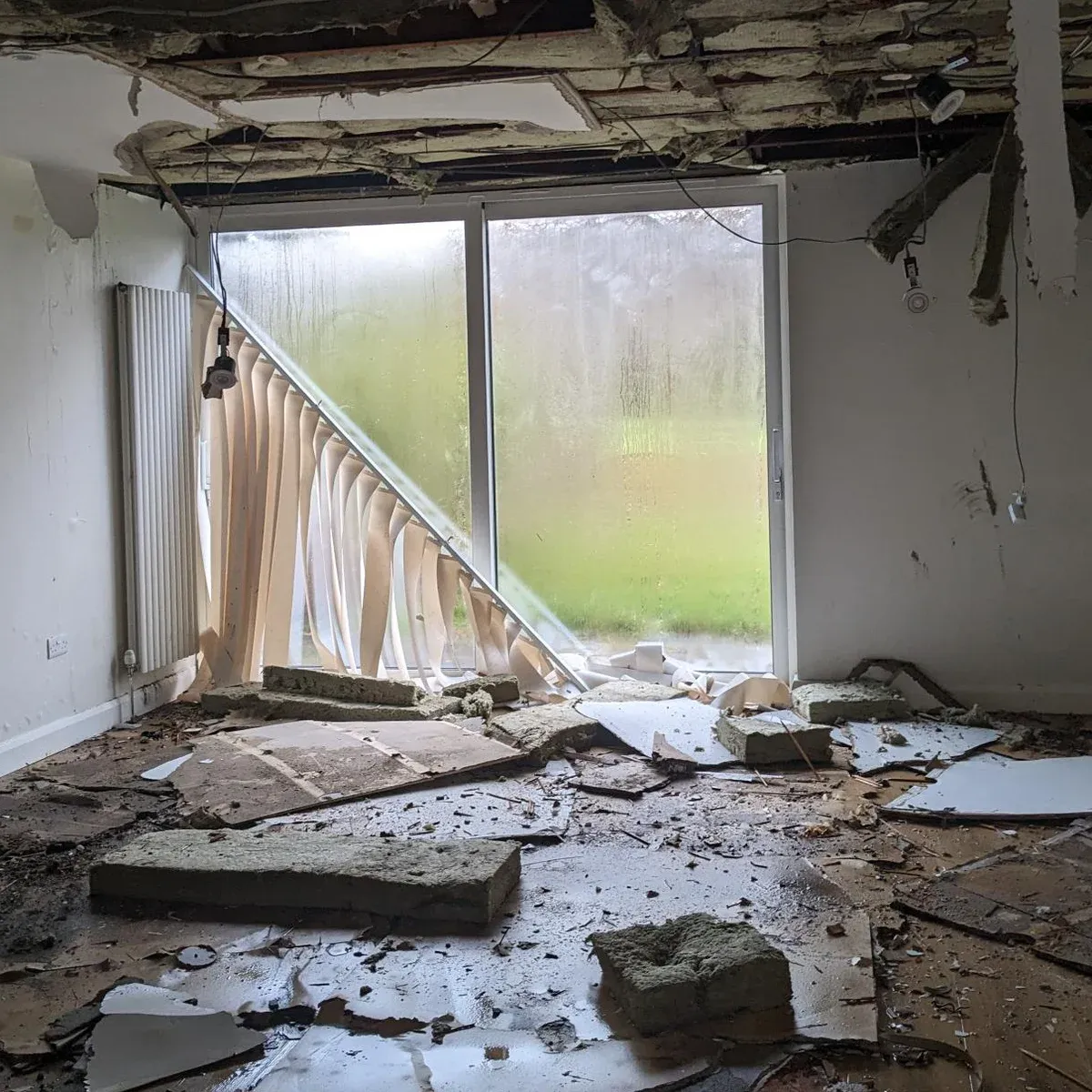 Transitional residential structure with deferred maintenance needing capital repairs
