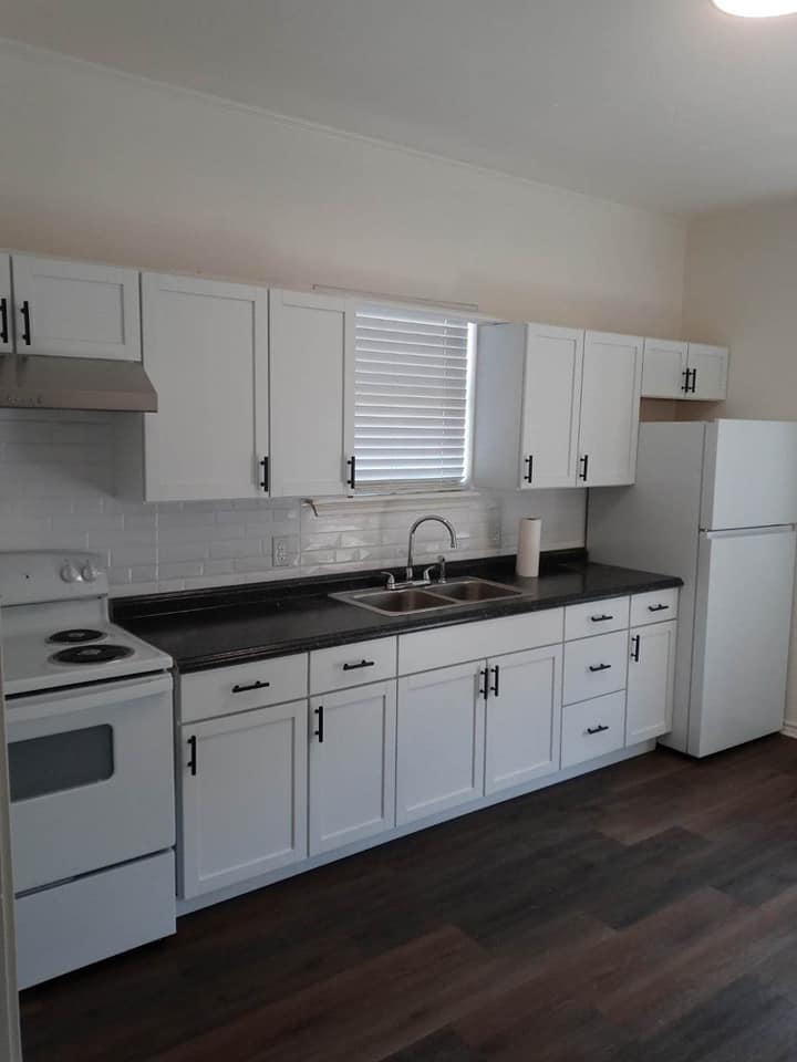 Open concept kitchen remodel by Dines Construction