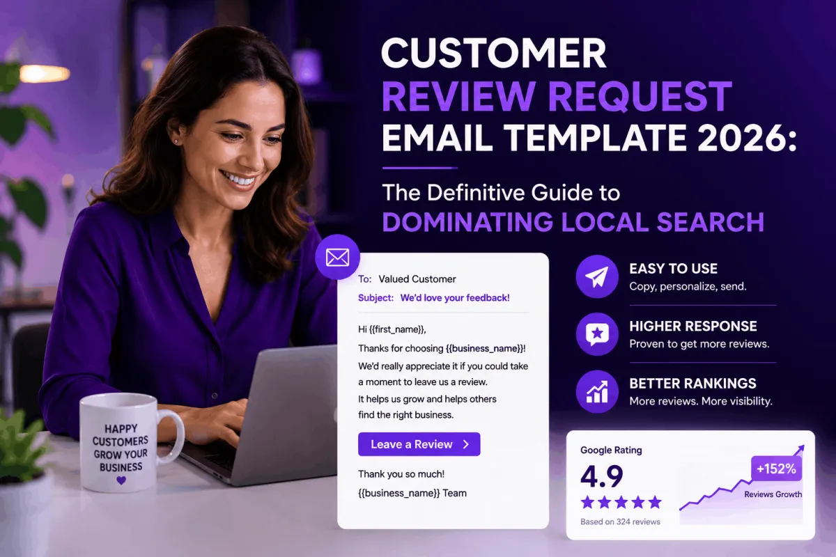 Customer Review Request Email Template 2026: The Definitive Guide to Dominating Local Search