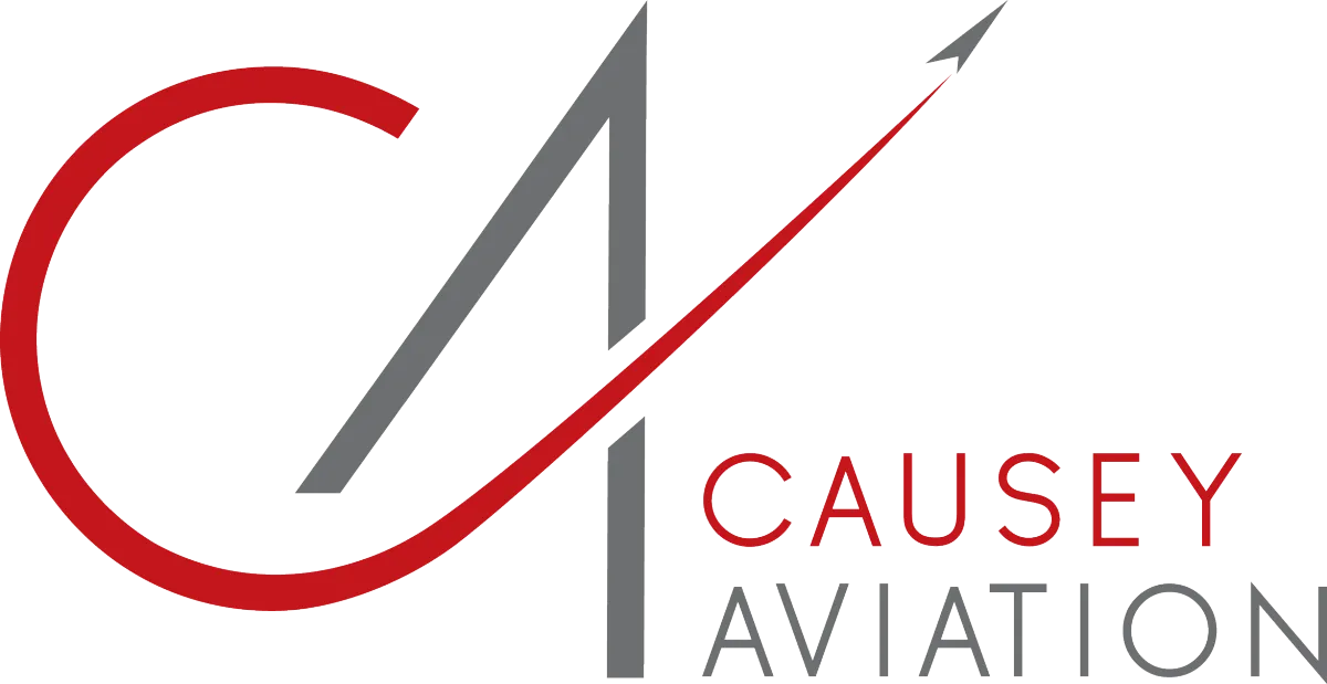 Causey Aviation company logo representing professional aviation and aerospace services.