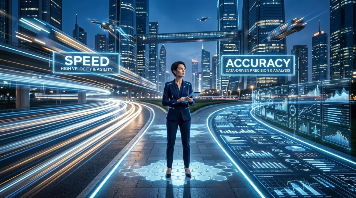 Speed vs. Accuracy Trade-Off Is a Major Leadership Challenge