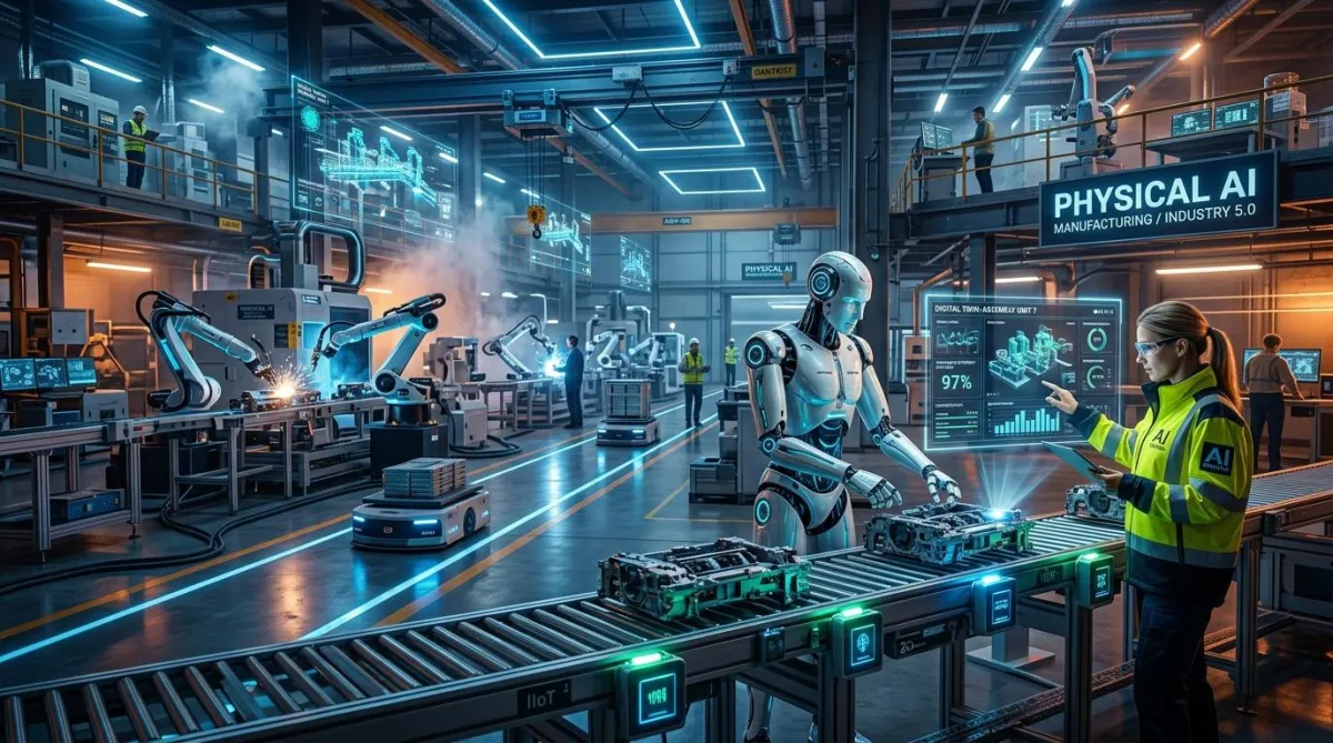 Manufacturing Automation Is Moving to “Physical AI”