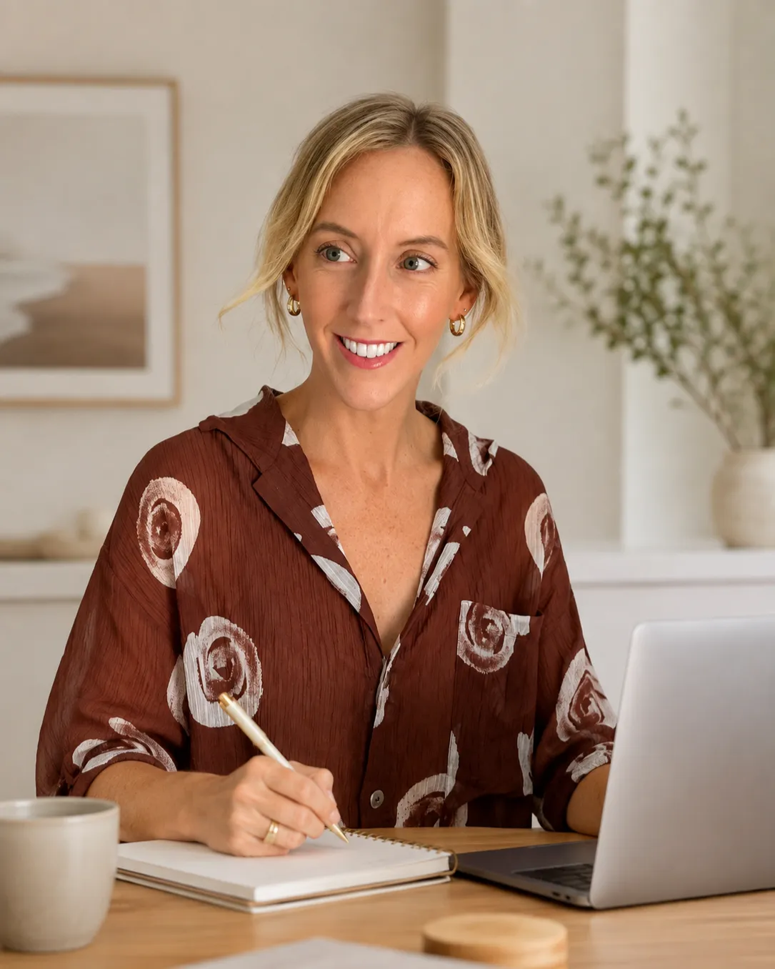 Elly McNeilly, Certified Infant and Child Sleep Consultant, preparing for a Sleep Clarity Call