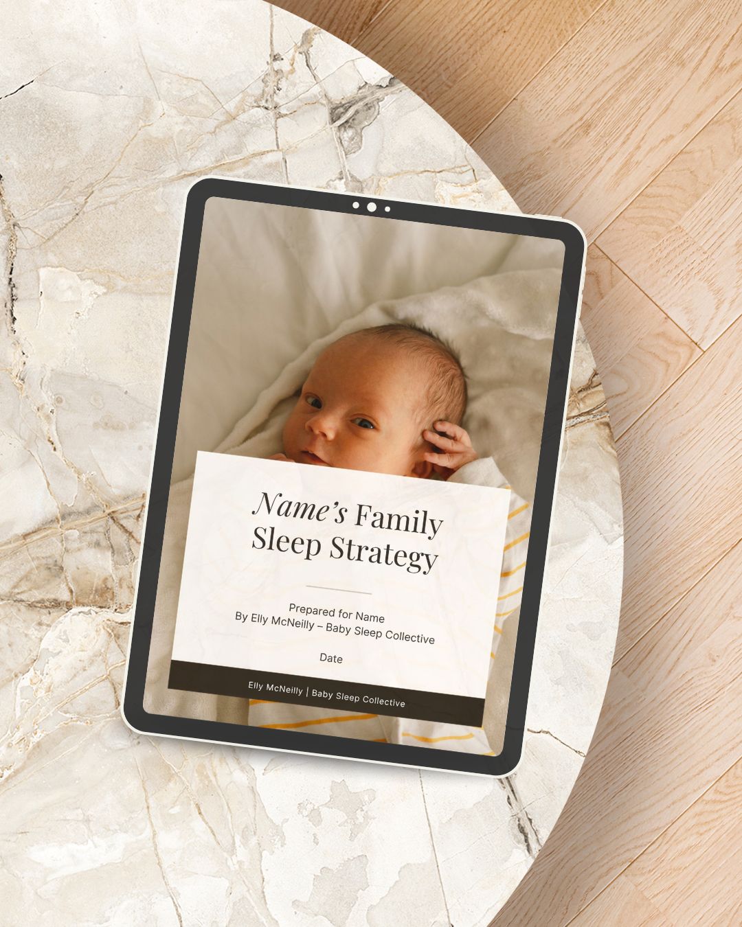 Example of Newborn Family Sleep Strategy from Baby Sleep Collective