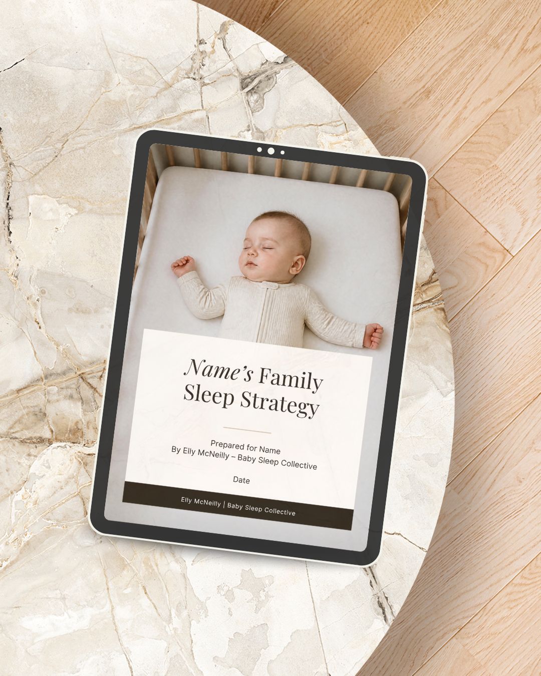 Example of Baby Family Sleep Strategy from Baby Sleep Collective
