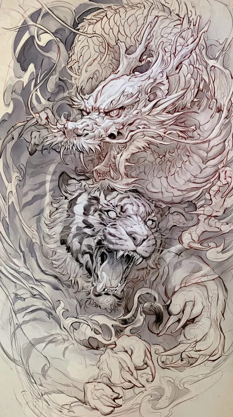 Tattoo design concept file