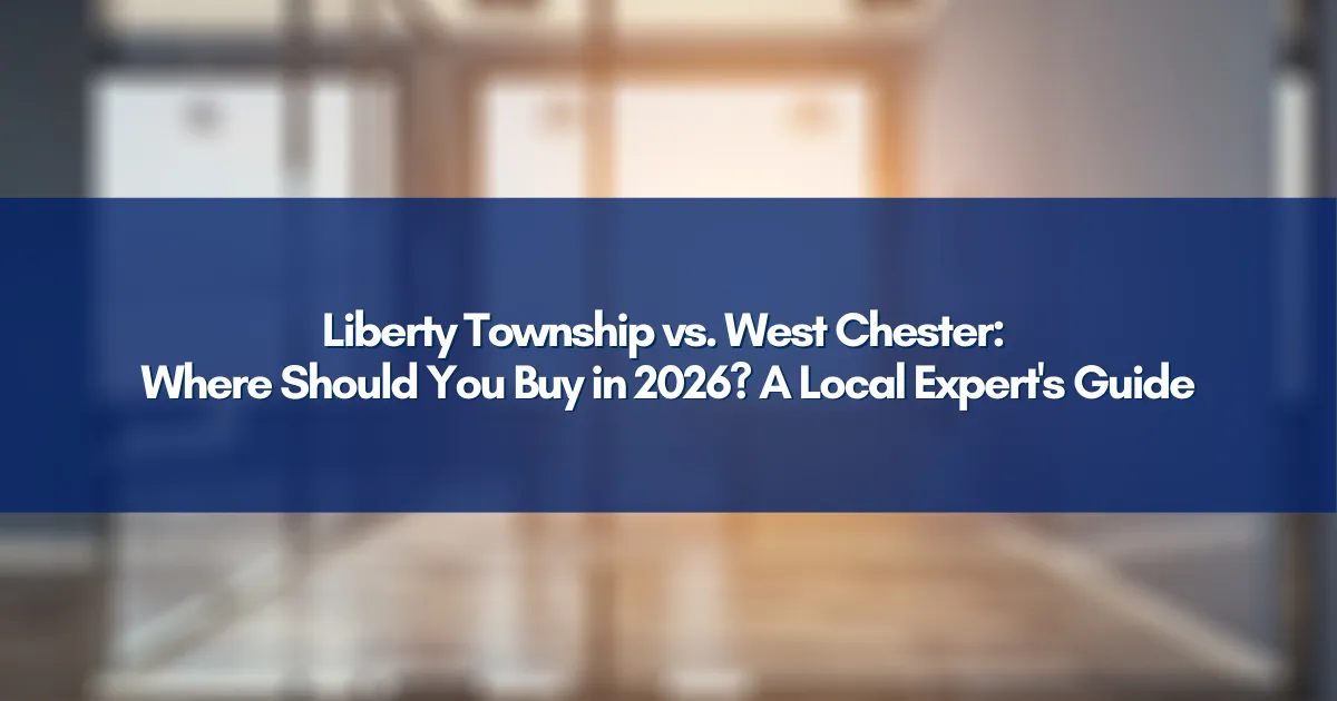 Suburban homes in Liberty Township and West Chester Ohio