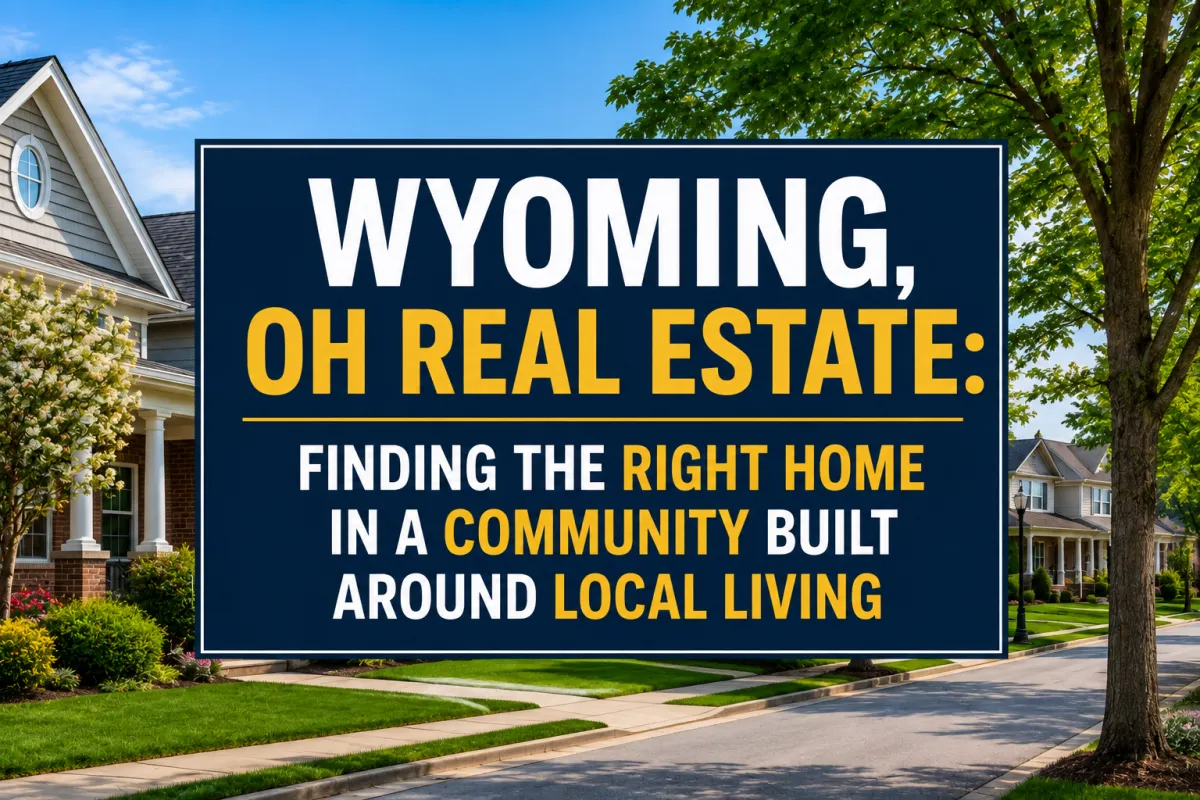 Wyoming OH real estate guide for finding the right home and local lifestyle