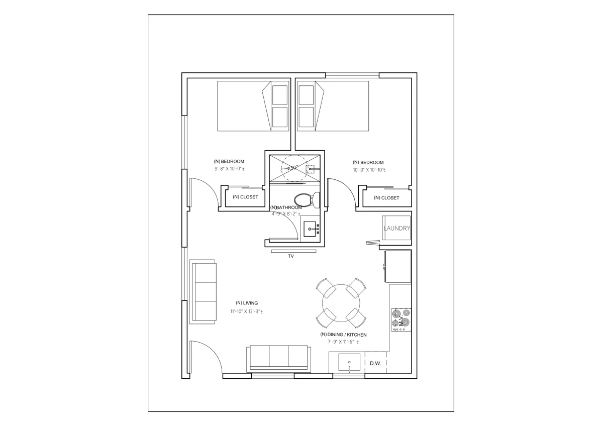 Woodland Hills 630 original floor plan