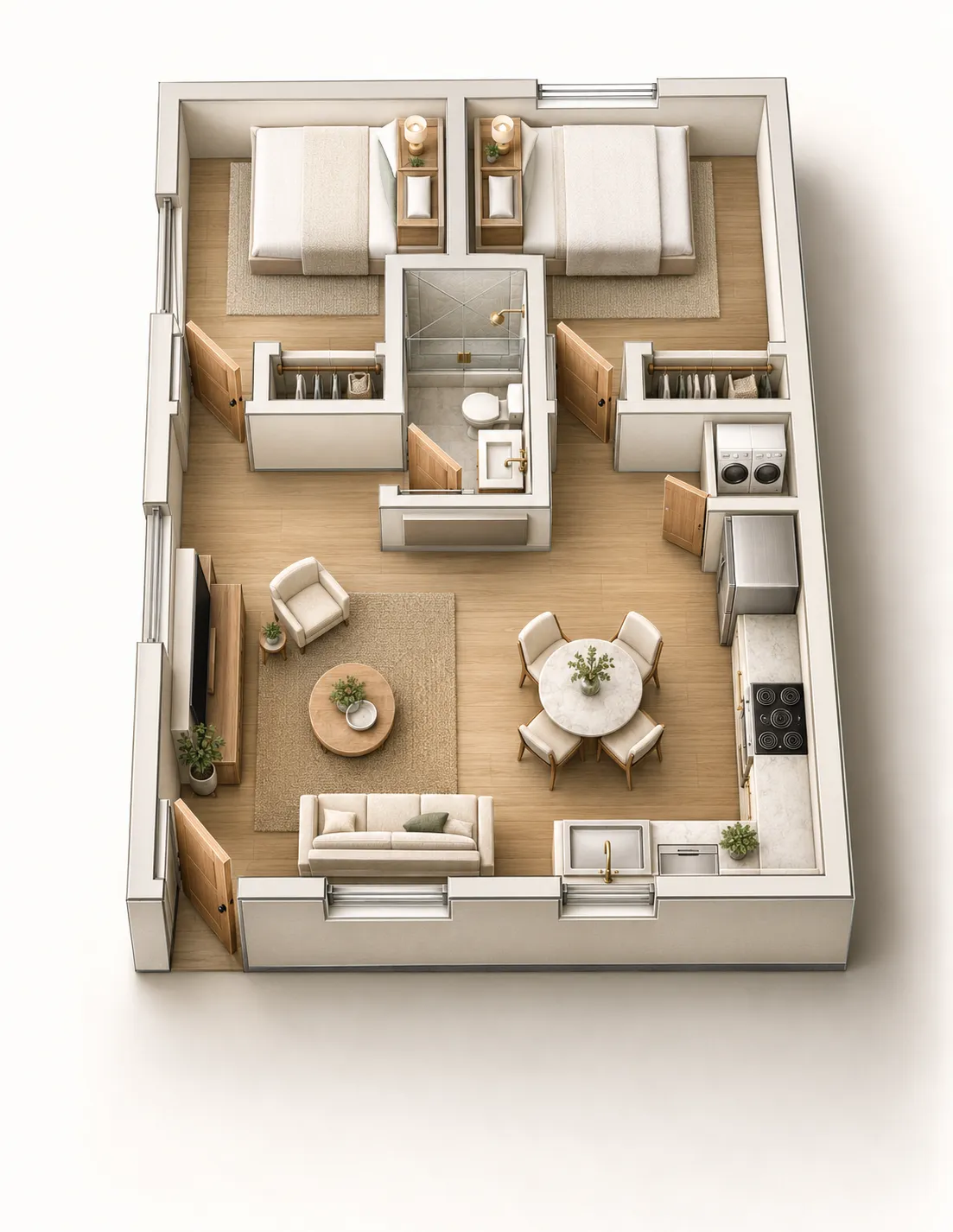 Woodland Hills 630 illustrative 3D concept