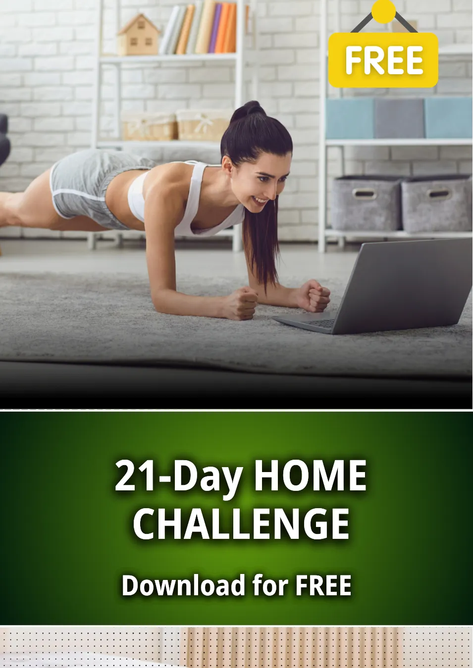 Jay Cin Fitness 21 Day Home Challenge — at-home fitness program for busy moms and dads in Fairfield, Montville, Caldwell, Wayne, and nearby New Jersey towns. This challenge helps parents lose weight, build strength, and restart their health journey without needing a gym