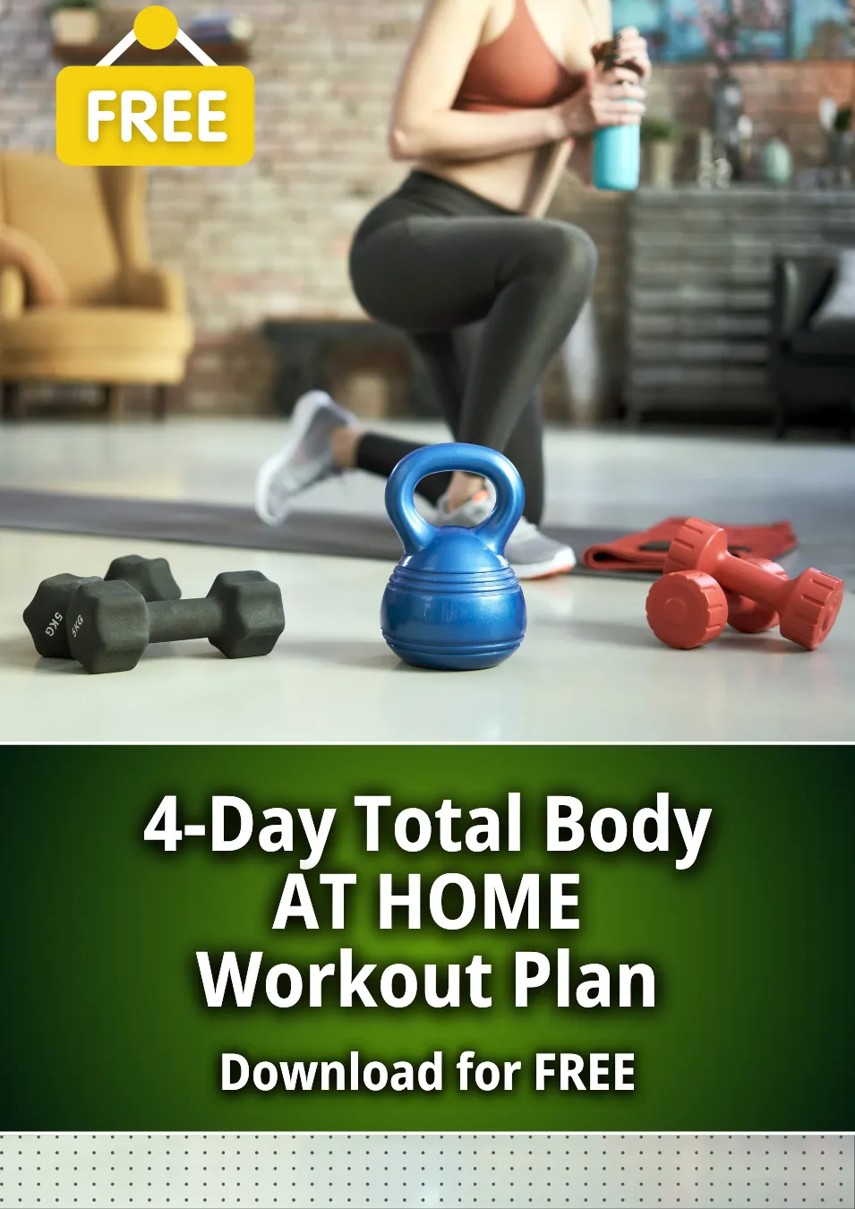 Jay Cin Fitness 4-Day Total Body At-Home Workout Plan — free fitness resource for busy moms and dads in Fairfield, Caldwell, Wayne, Montville, and Bergen County, NJ. Proven system of four unique workouts designed to build strength, burn fat, and help parents restart their fitness routine without needing a gym