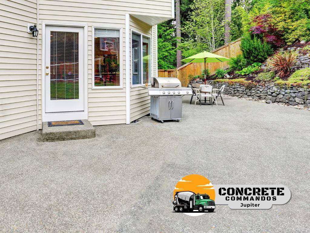 concrete patio construction