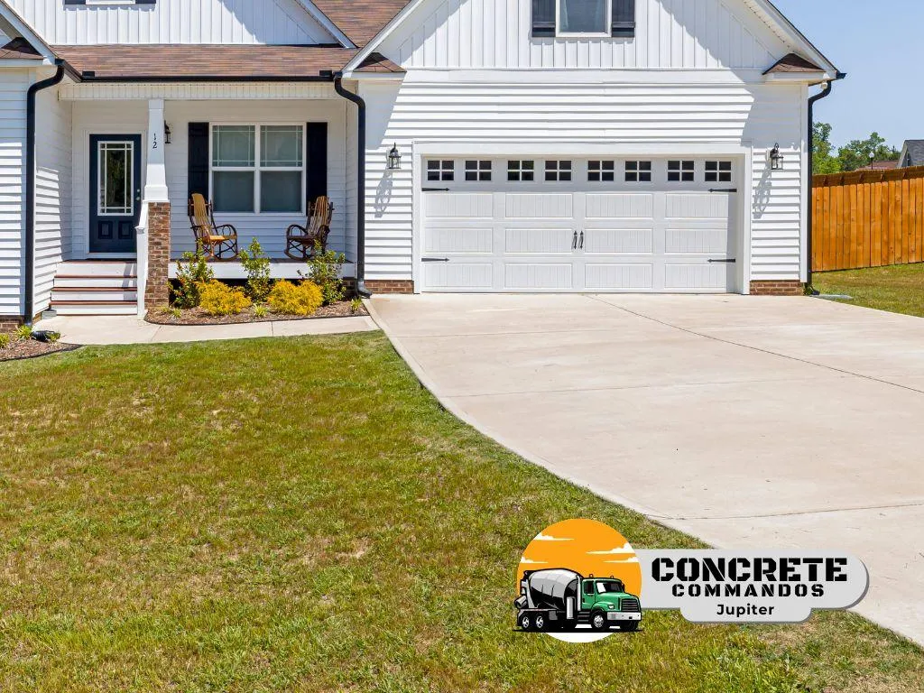 concrete driveway construction