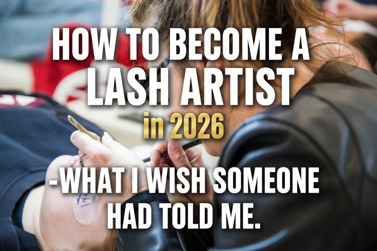 How to Become a Lash Artist in 2026 -What I Wish Someone Had Told Me