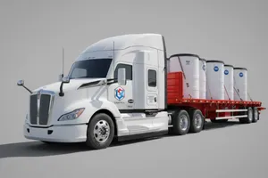 Tráiler de Plataforma 45 pies