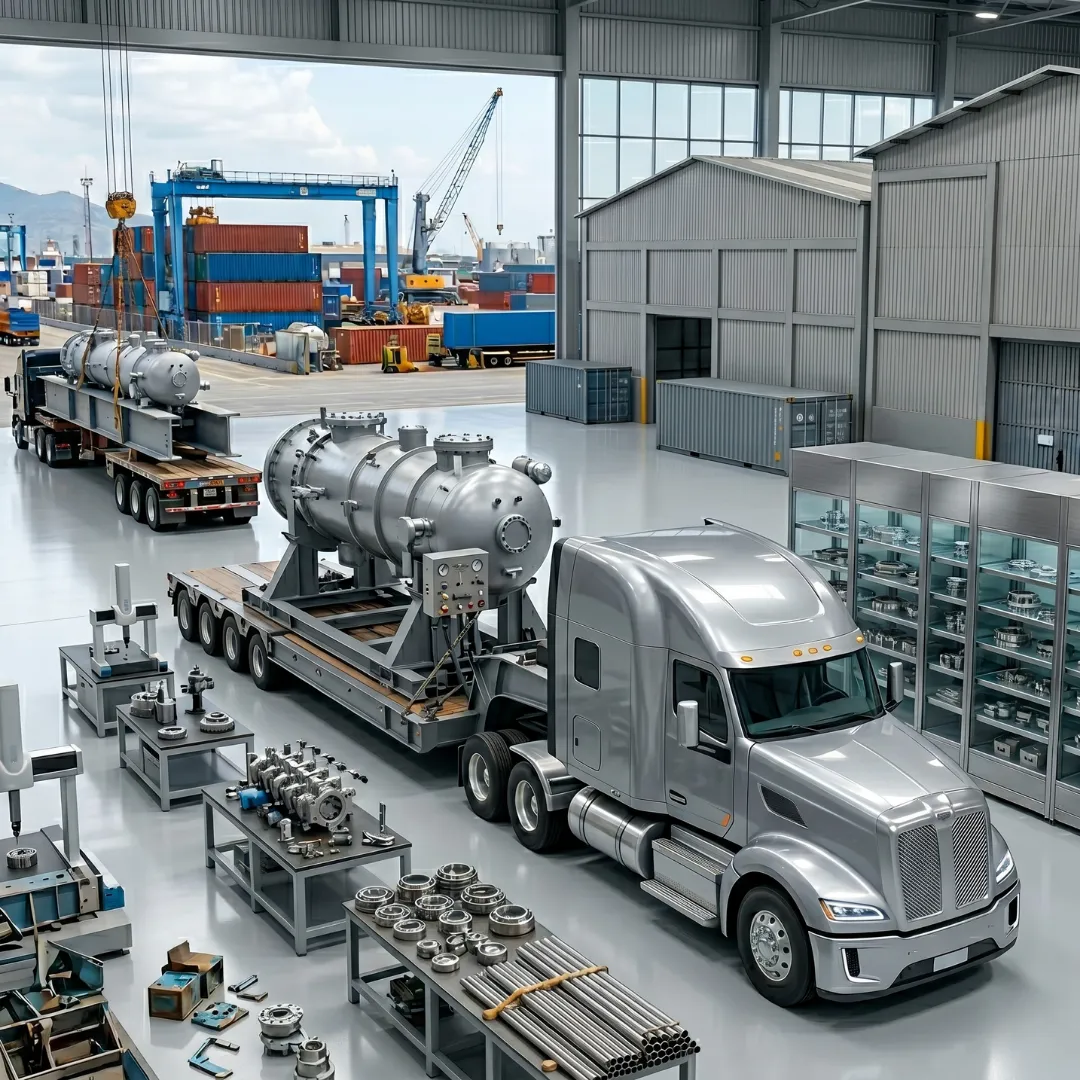 Estructuras metálicas y componentes industriales