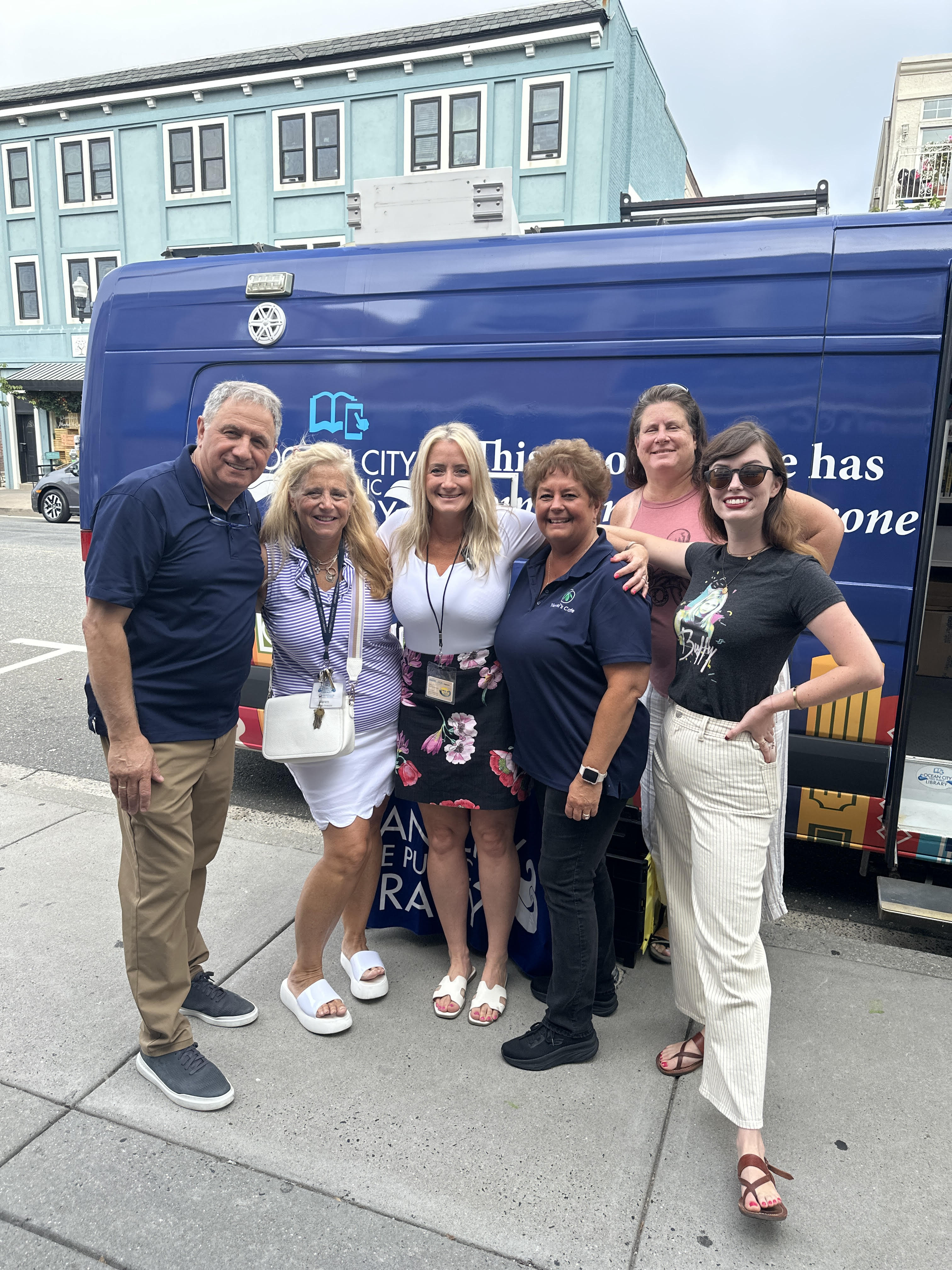 Car Toyz Social Media Manager Mary along with several Ocean City business owners and professionals at Family Day in OCNJ
