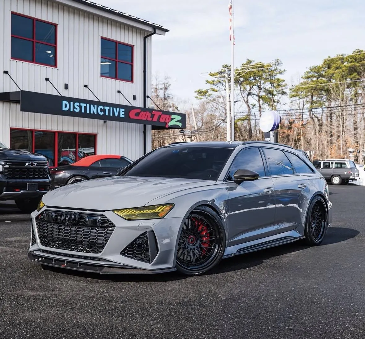 Audi RS 6 outside of Car Toyz in Egg Harbor Township, New Jersey