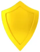 Gold Shield Icon