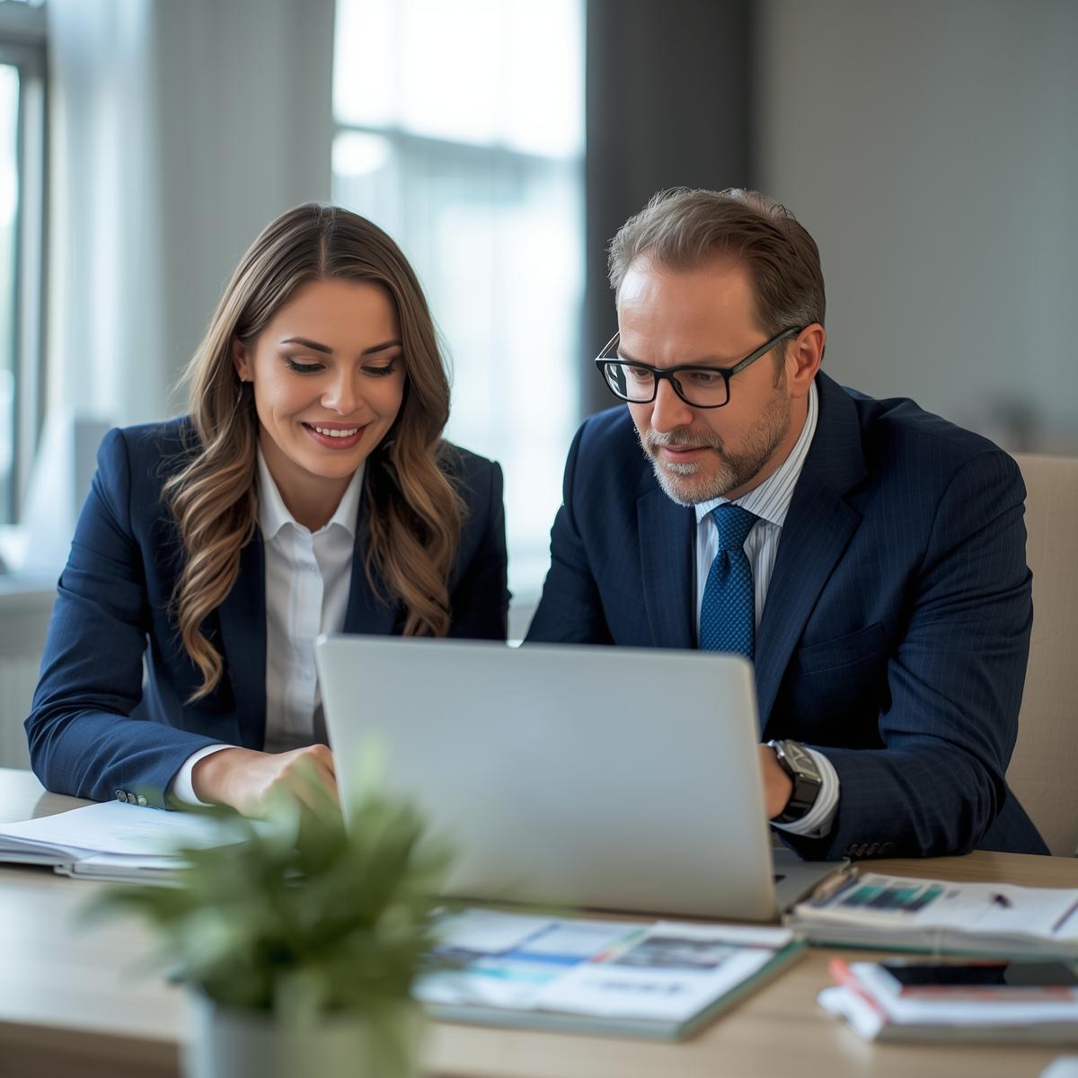 Real estate agent receiving ongoing mentorship and professional business support