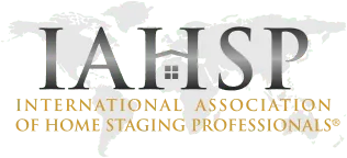 IAHSP International Association of Home Staging Professionals membership logo staging certification and network