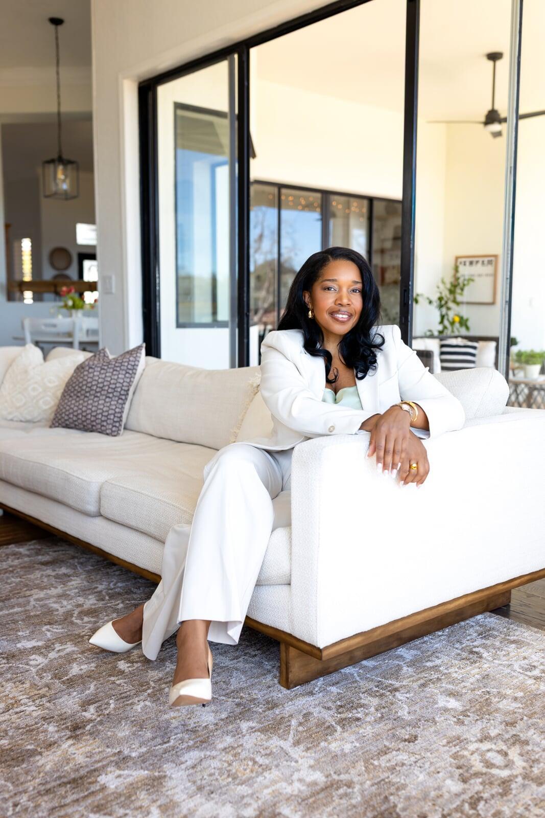Jeru Barnes founder of Design Lift Studio Orlando home staging and vacation rental design expert