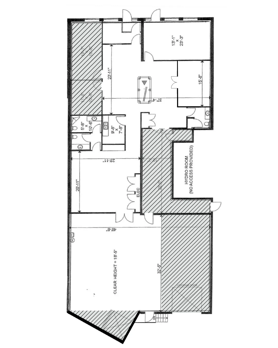 blueprint of the floor plan