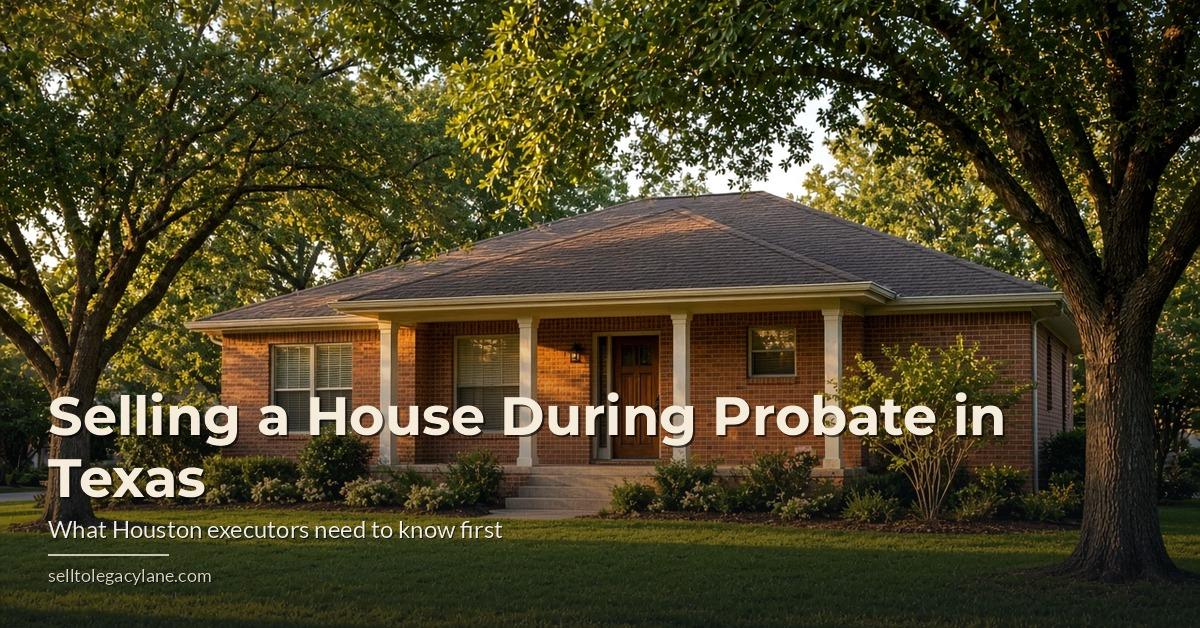 Selling a House During Probate in Texas | Houston Guide