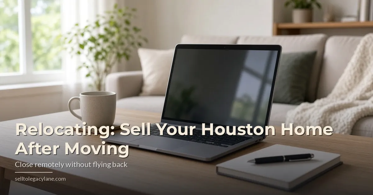 Sell Your Houston Home After You've Moved | Legacy Lane