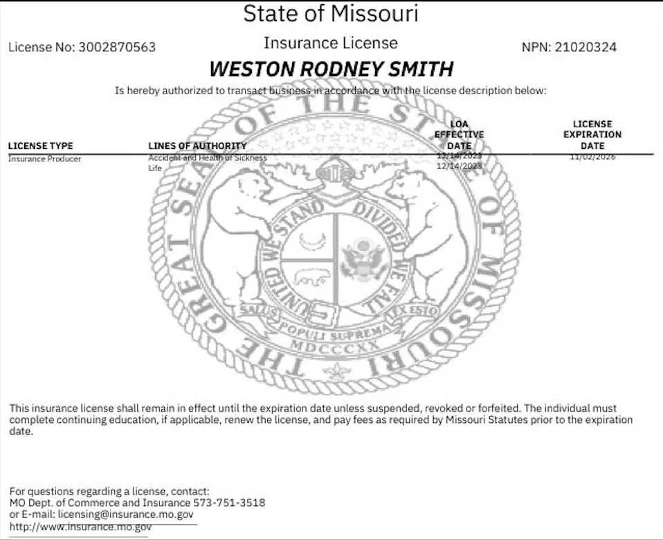 state license