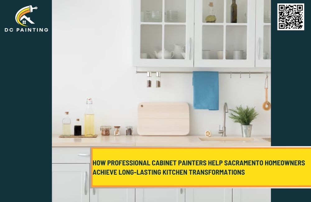 How Professional Cabinet Painters Help Sacramento Homeowners Achieve Long-Lasting Kitchen Transformations
