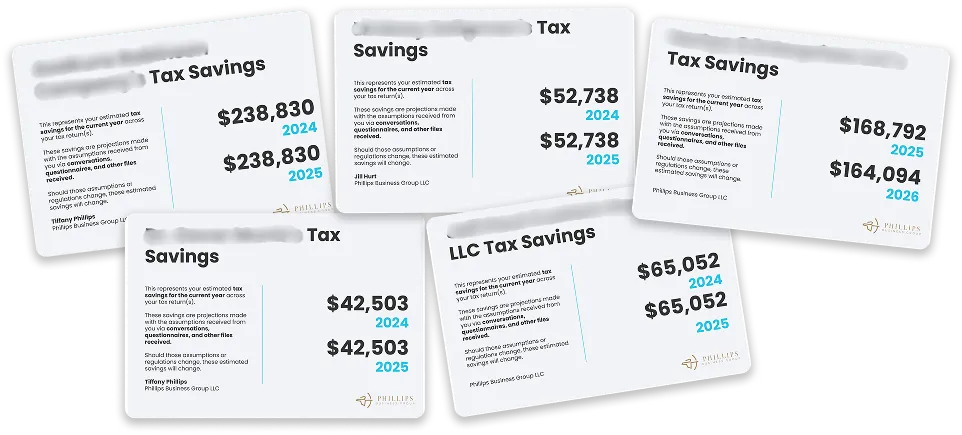 proof: name + industry + amount