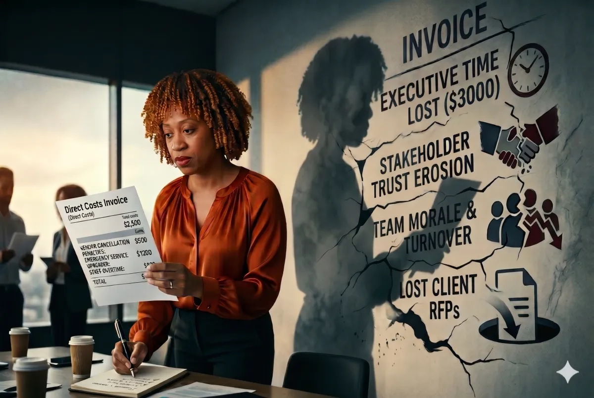 The Real Cost of a Failed Event: The Invoice Nobody Shows You