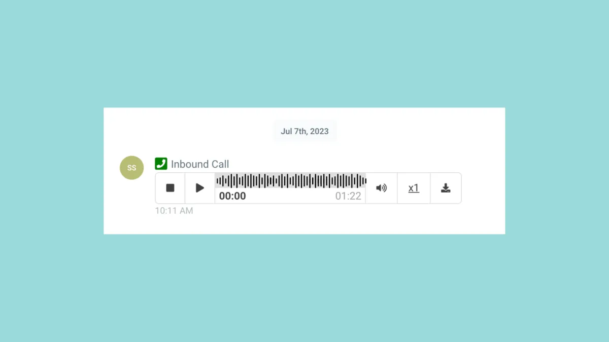 Call recording for auto repair shops