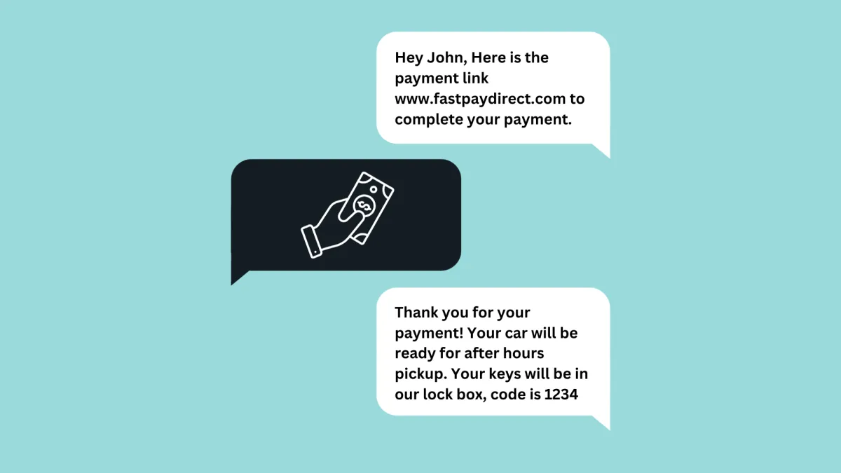 Text to Pay for auto repair shops.