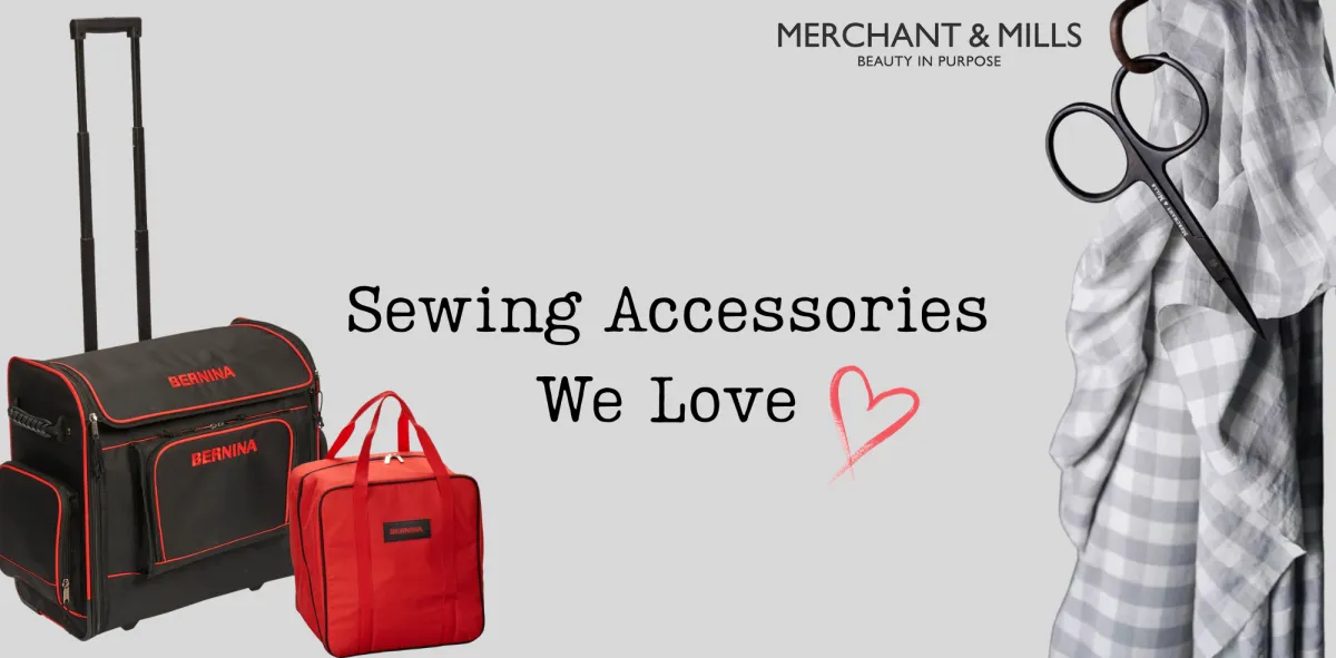 picture of red heart and sewing machine accessories