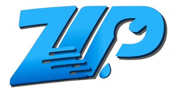 Zip Appliance & Plumbing logo, representing appliance repair services in Bakersfield, CA, emphasizing reliability and speed in repairs.