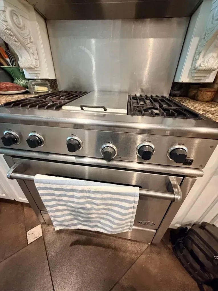 French door refrigerator ice maker repair completed in Arvin, CA near the Arvin Public Library.