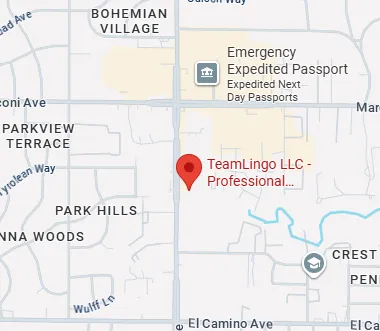 teamLingo google map