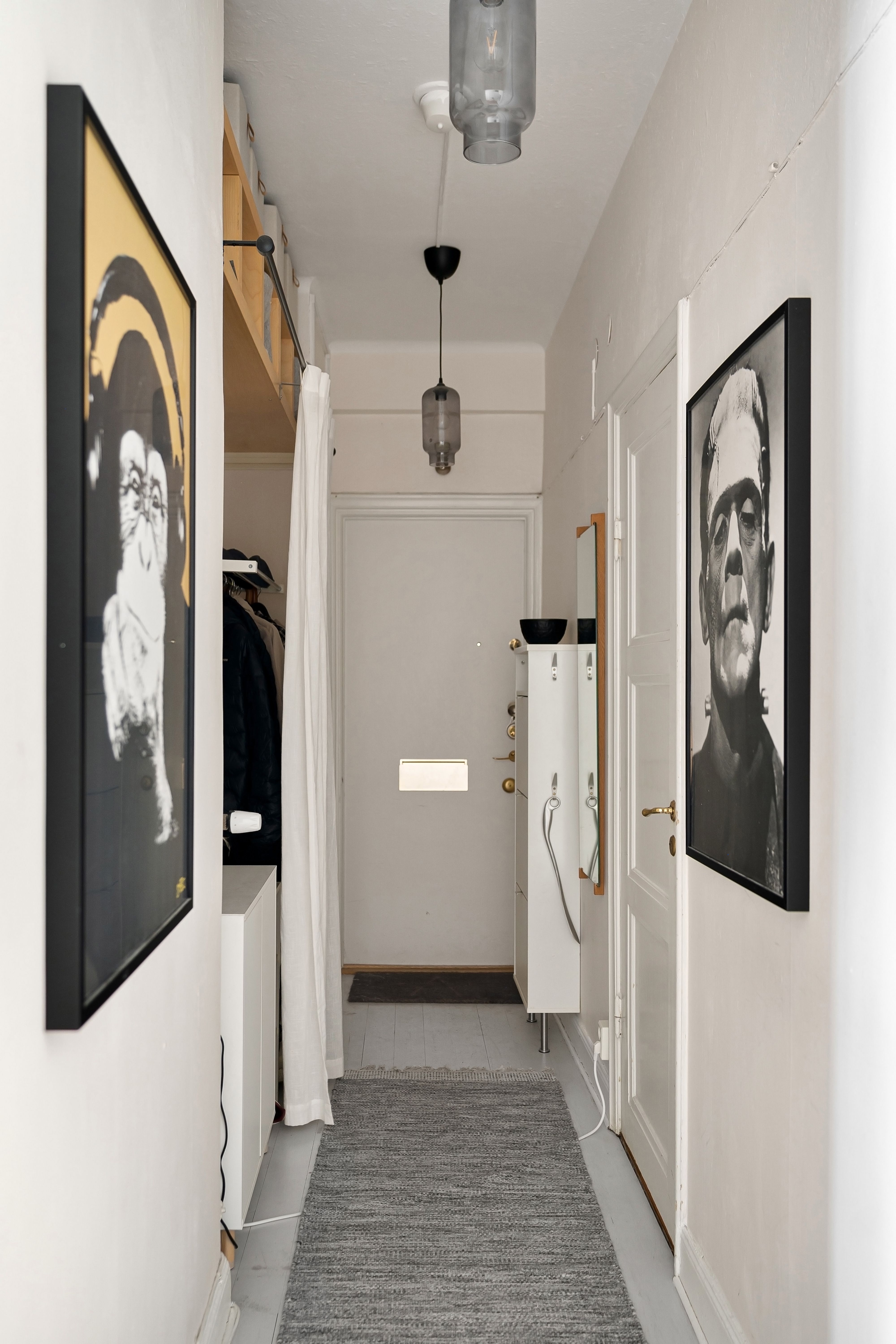 How to Style a Hallway Gallery