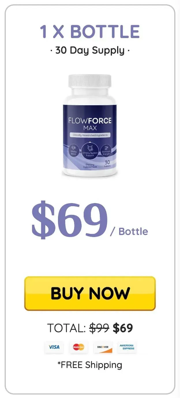 FlowForce Max™ $69/bottle