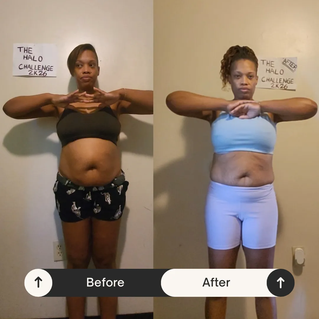 Winner transformation comparison before and after the challenge