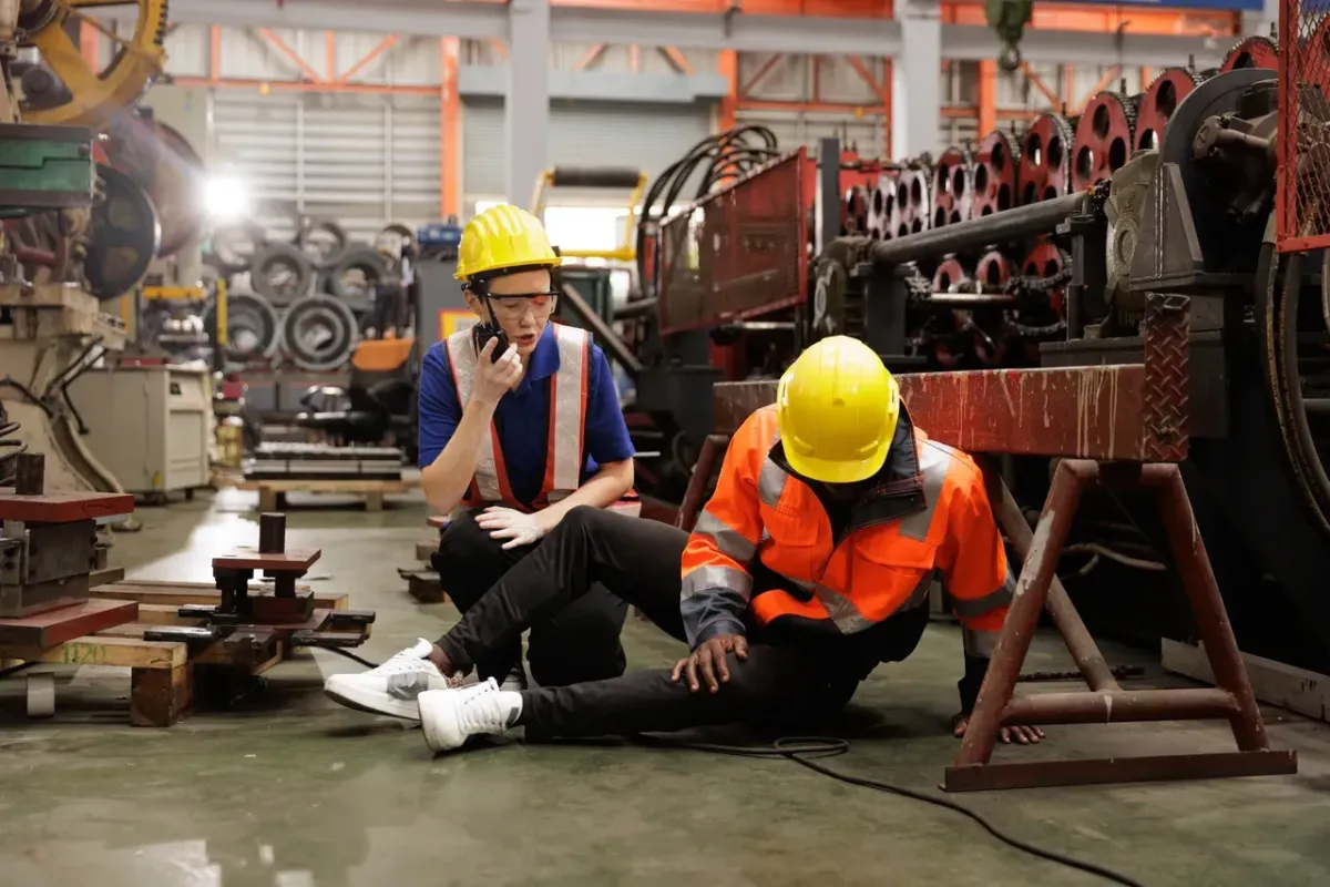 Diverse team participating in a workplace wellbeing session