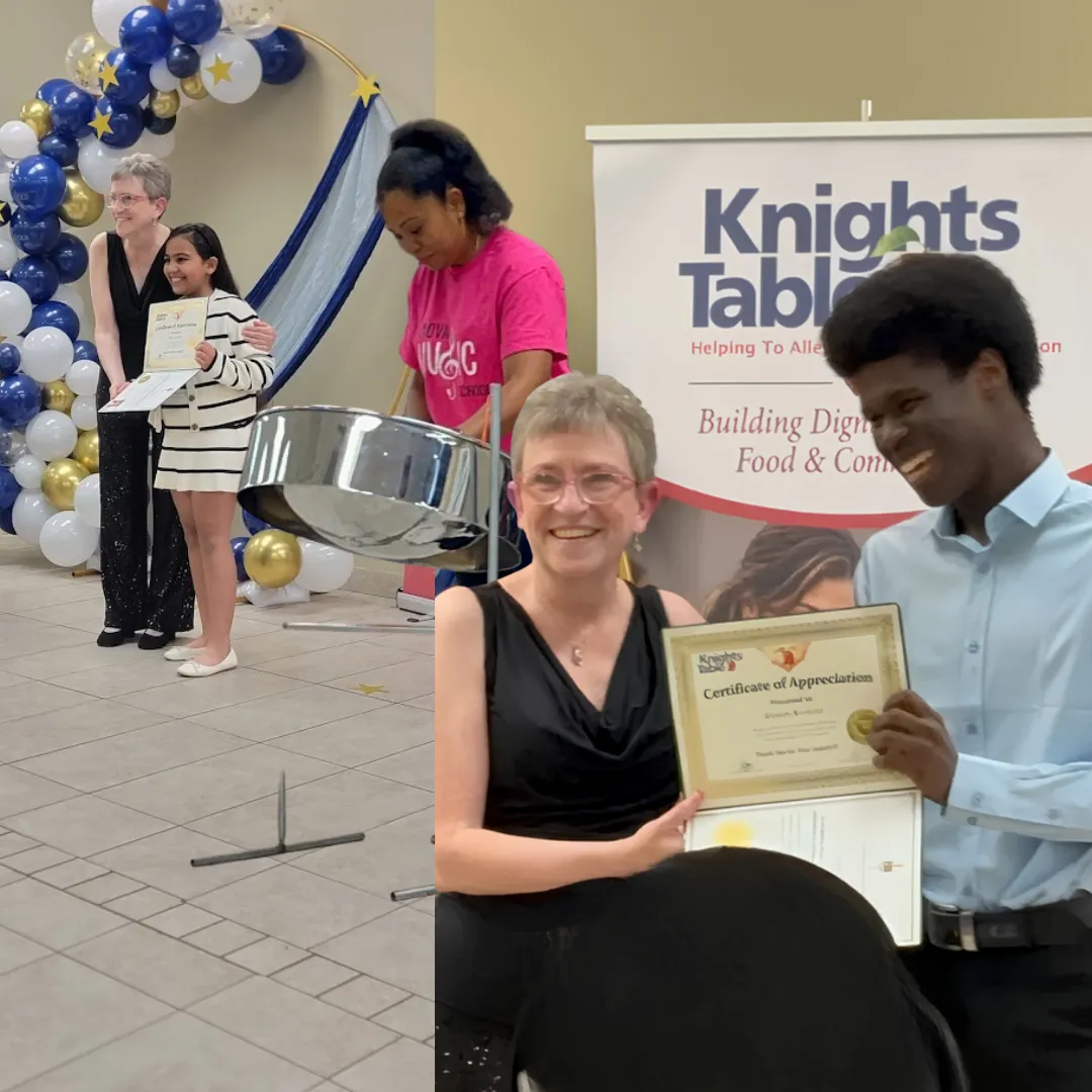 Nova Music School Students Celebrate Knights Table Volunteers Through Music