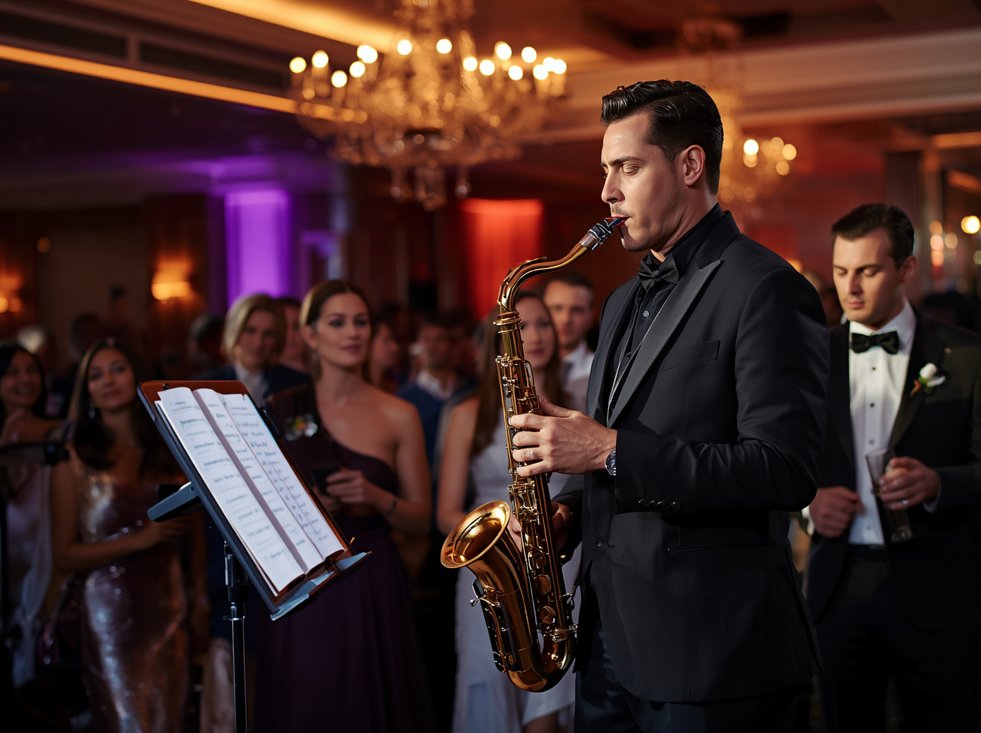 Why Luxury Events Use Live Saxophone Entertainment