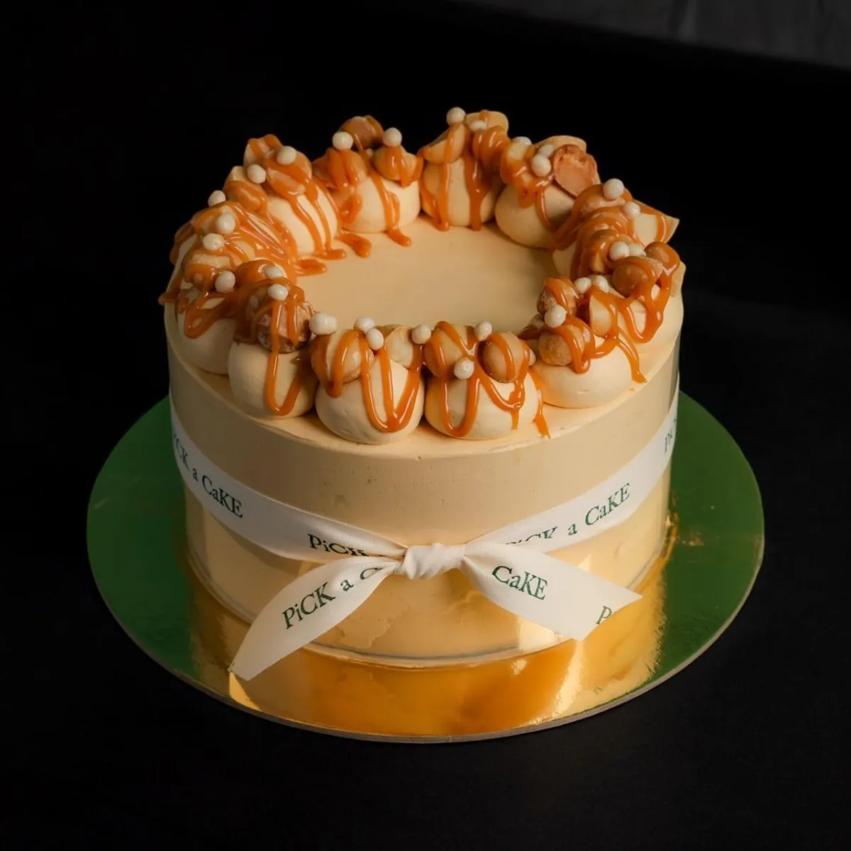 Thai tea chiffon cake