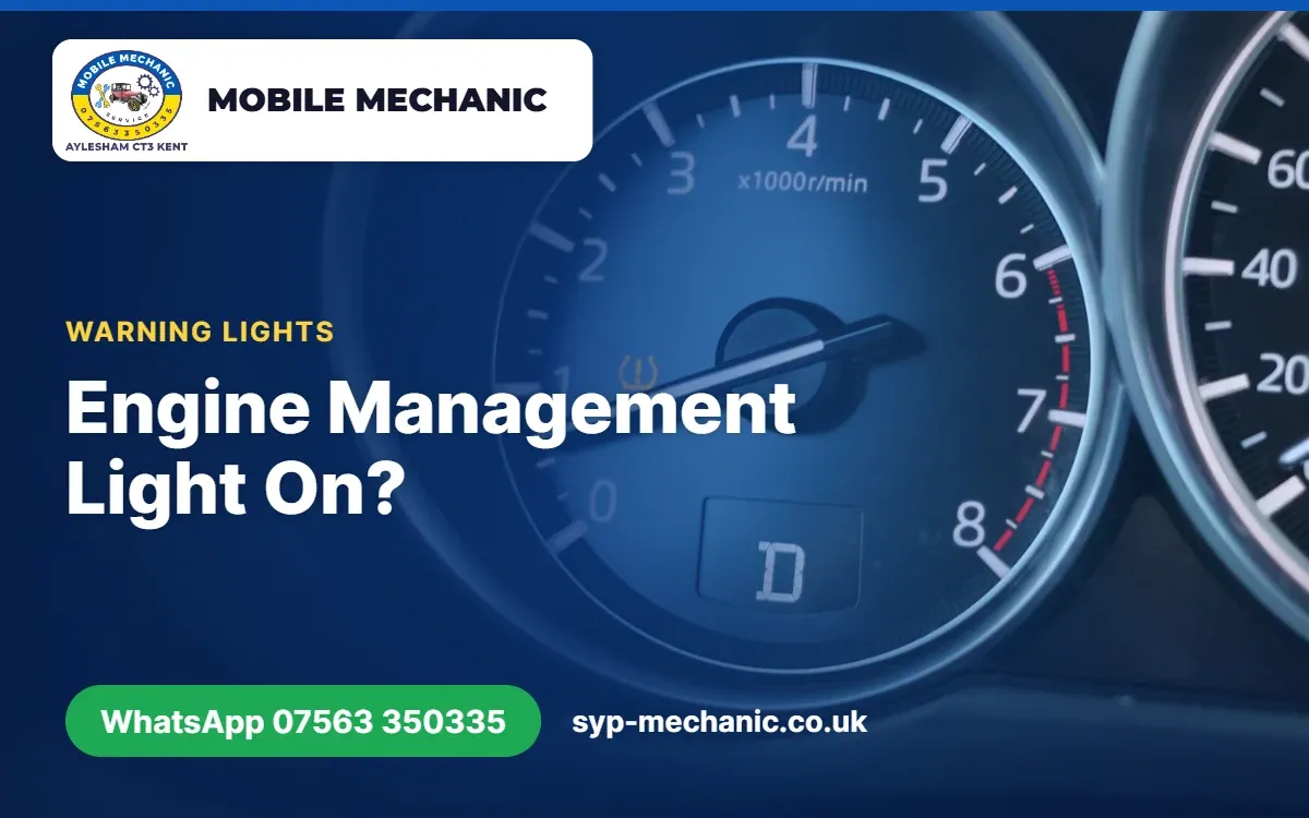 Engine management light guide from a mobile mechanic in Aylesham, Kent